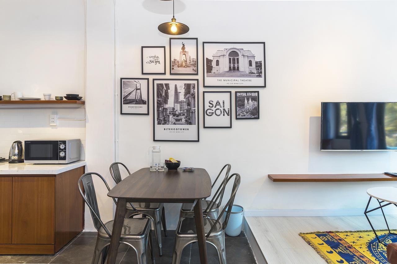Scandinavian Apartment With Balcony In Bui Vien Хошимин Экстерьер фото