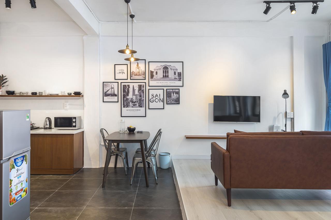 Scandinavian Apartment With Balcony In Bui Vien Хошимин Экстерьер фото
