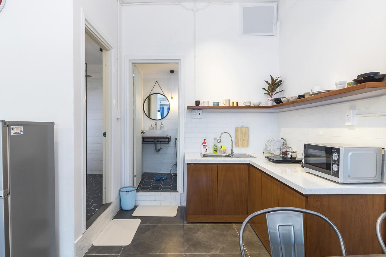 Scandinavian Apartment With Balcony In Bui Vien Хошимин Экстерьер фото