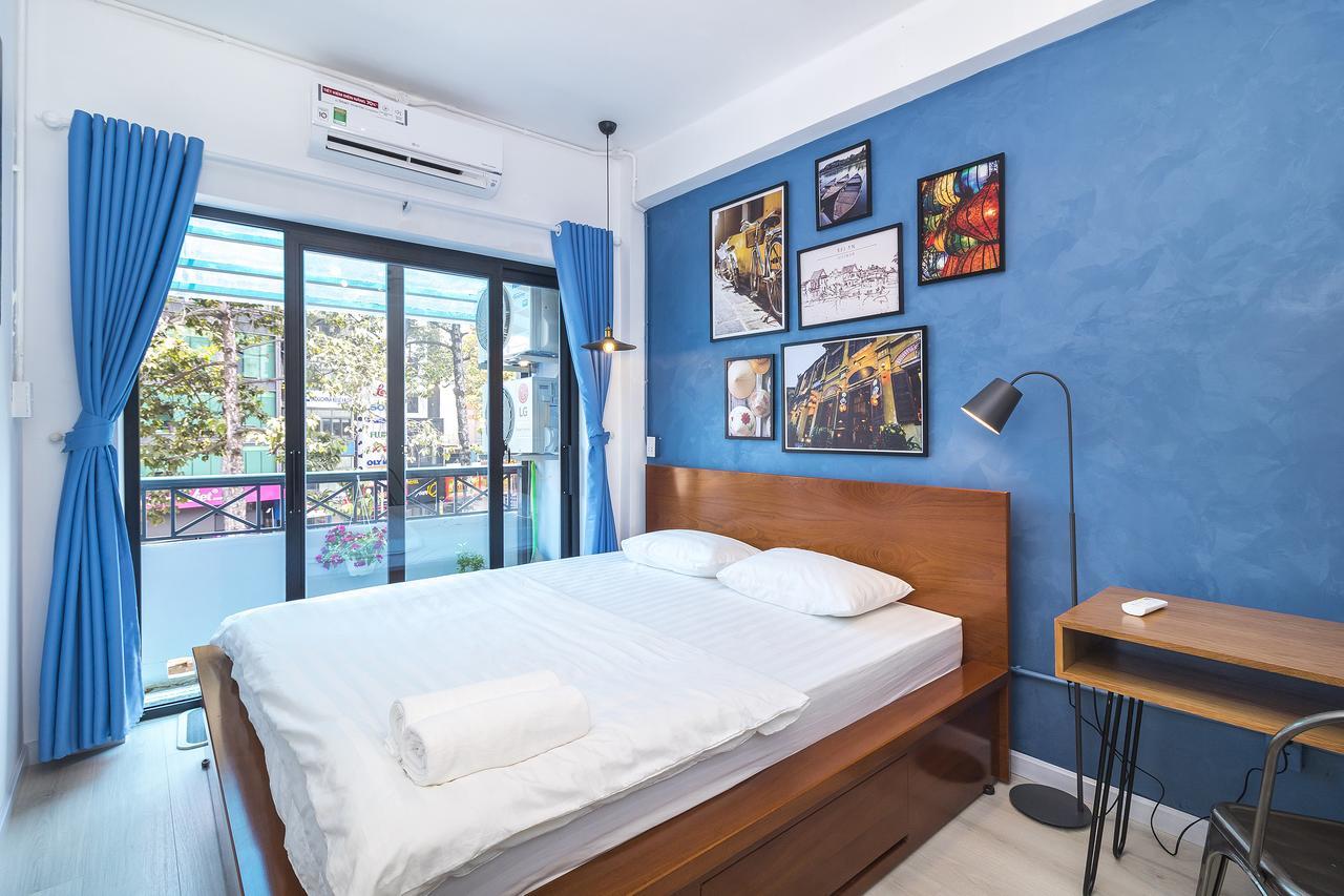 Scandinavian Apartment With Balcony In Bui Vien Хошимин Экстерьер фото