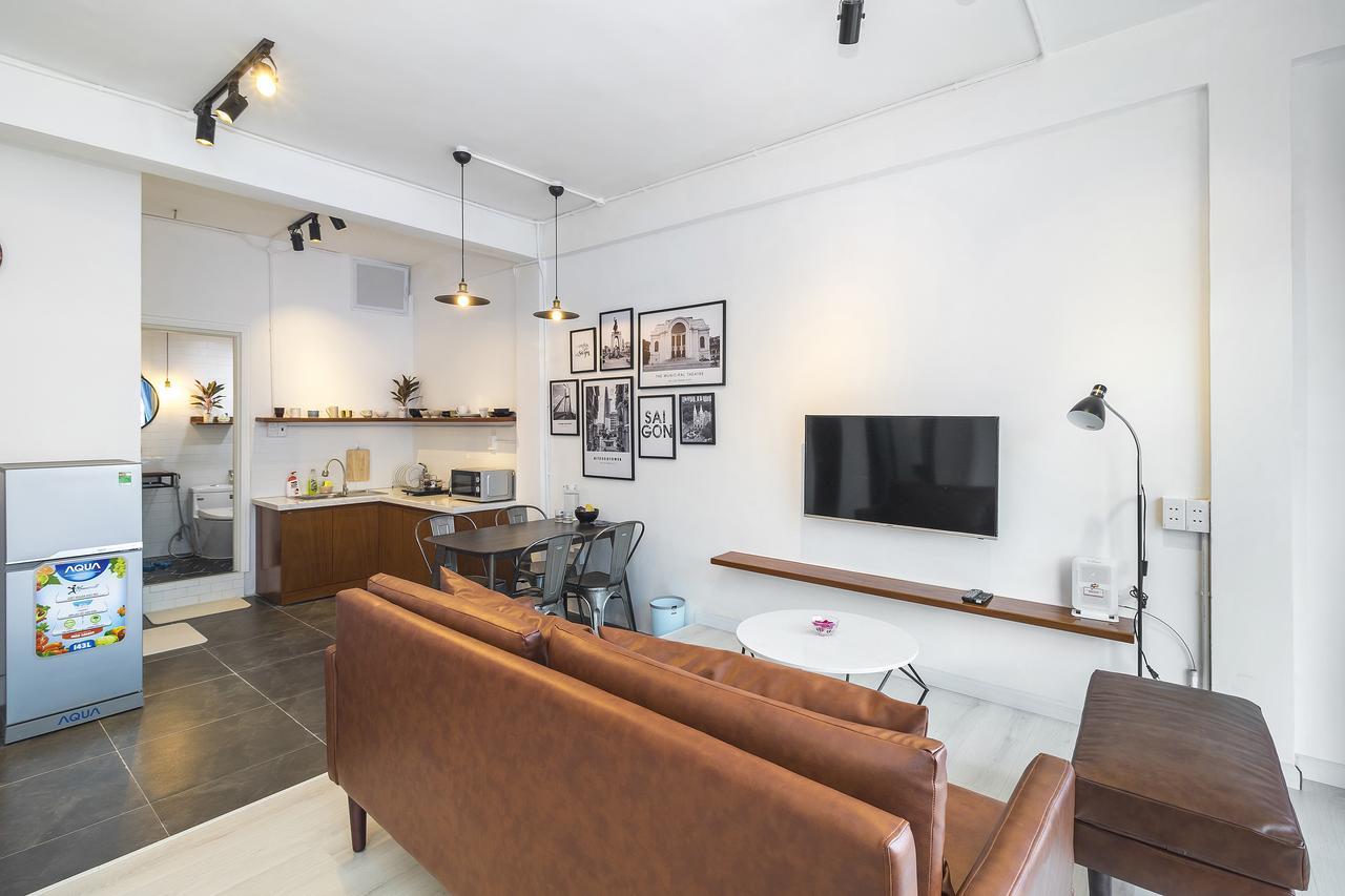 Scandinavian Apartment With Balcony In Bui Vien Хошимин Экстерьер фото